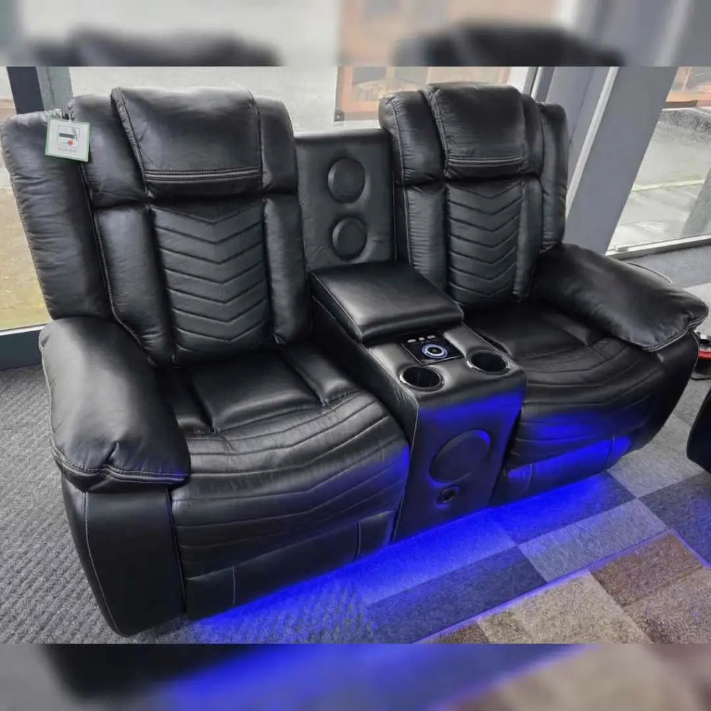 Michigan Leather 3+2 Seater Sofa