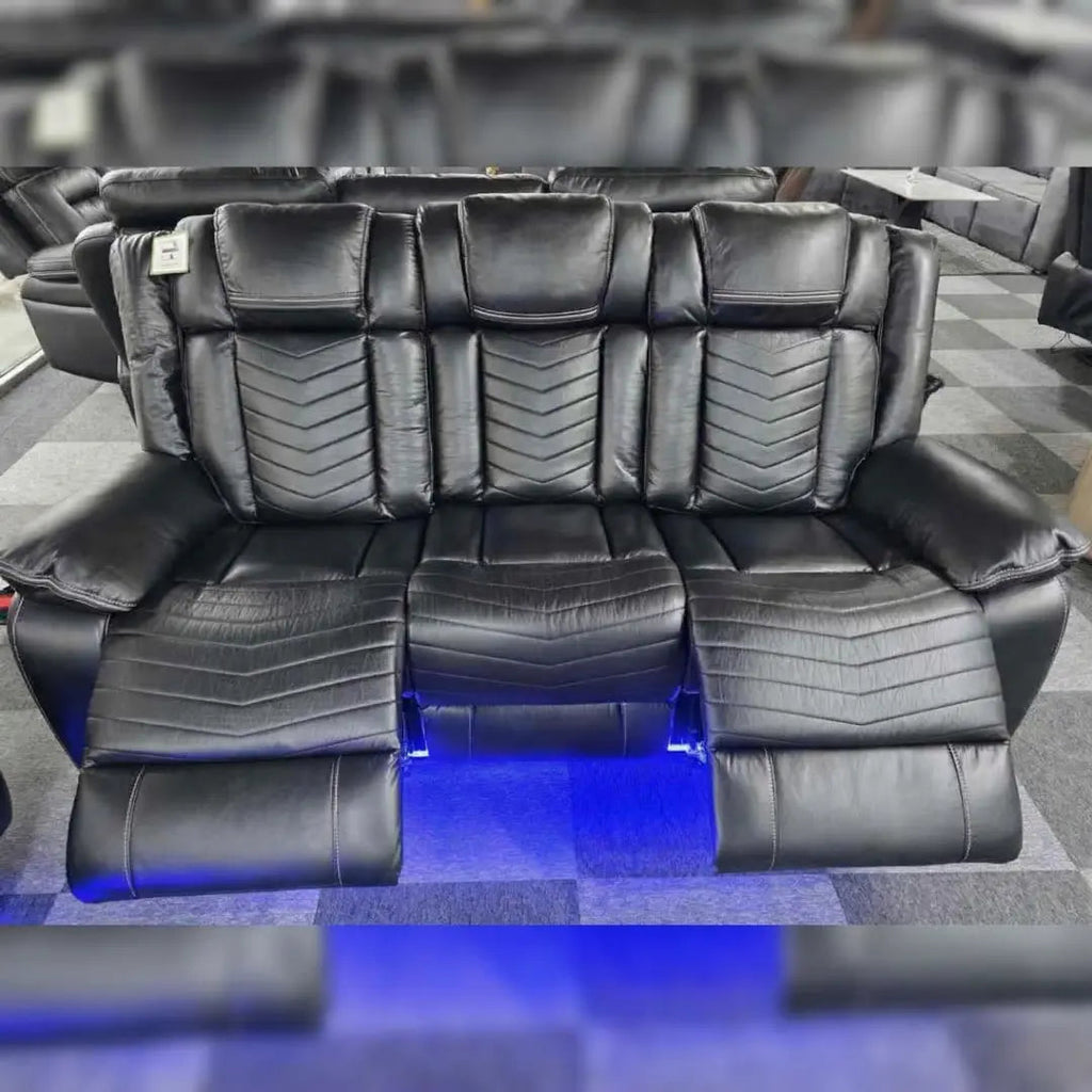 Michigan Leather 3+2 Seater Sofa