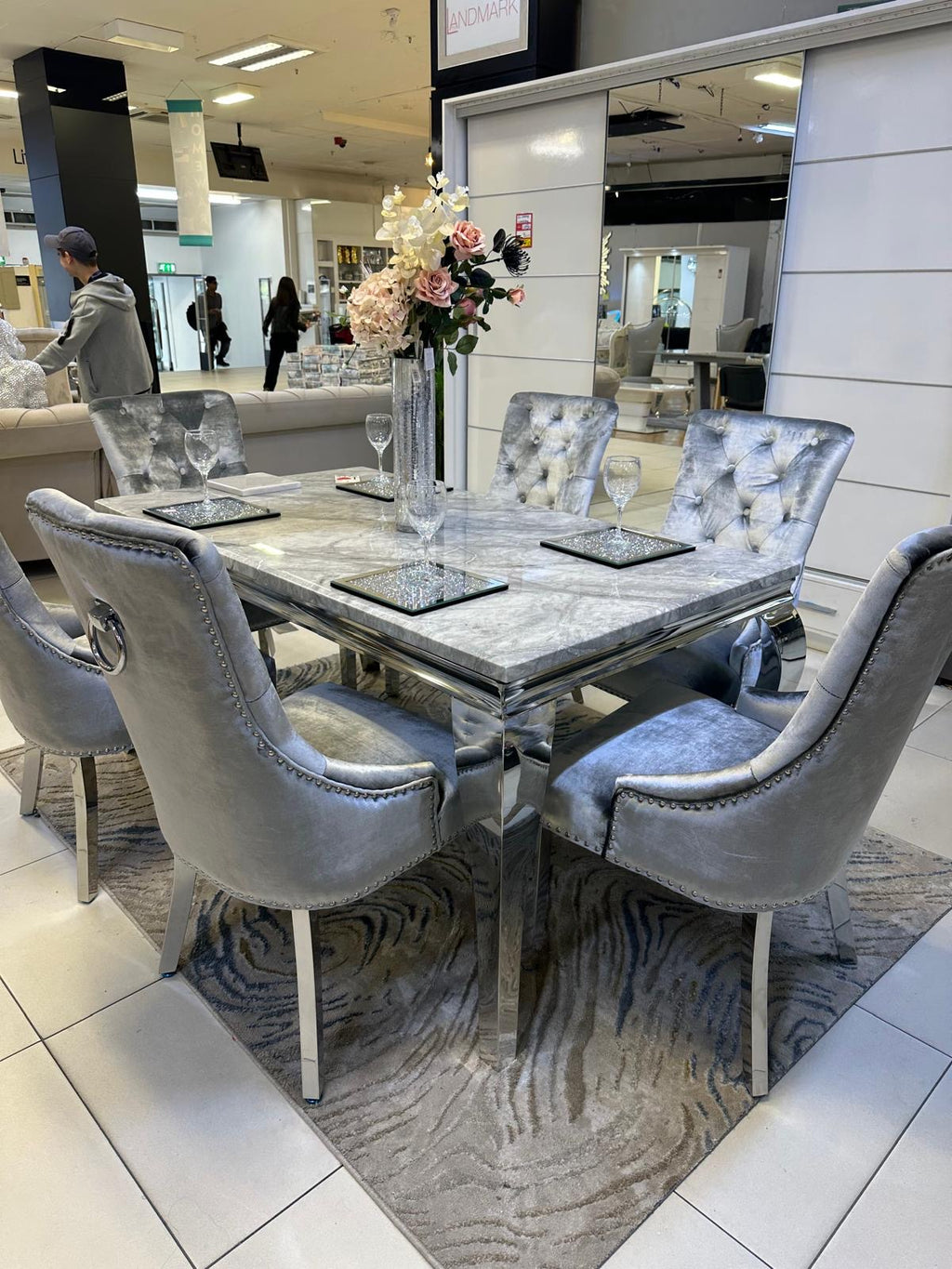 MARBLE DINING TABLE