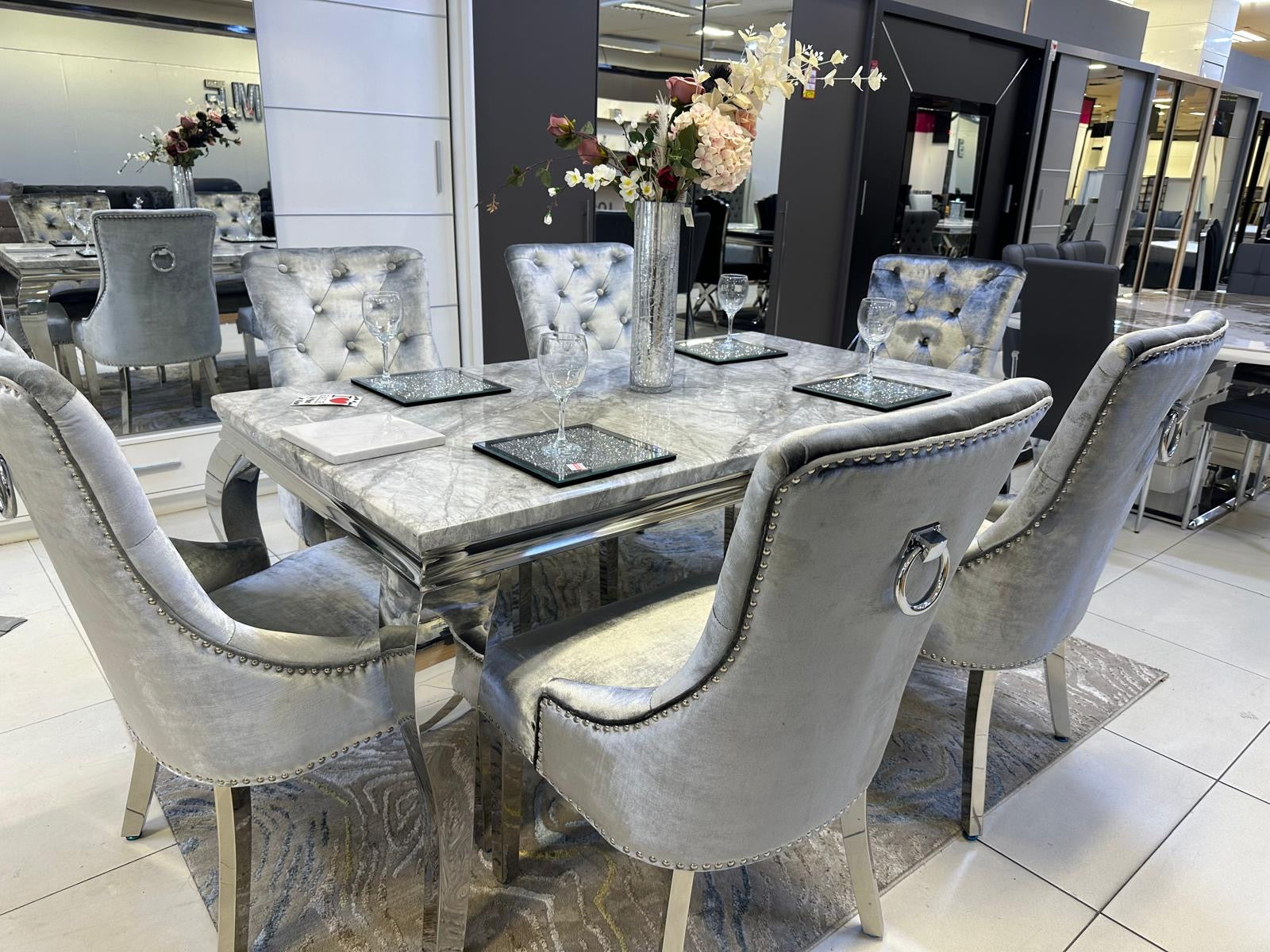 MARBLE DINING TABLE