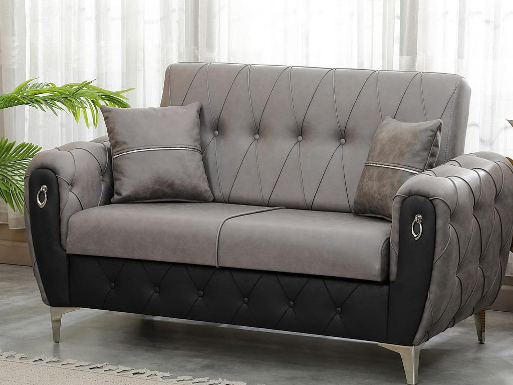 3+2 seater sofa bed - Suede materia - High quality yu