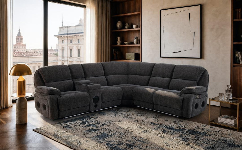 Moda Corner Electric Recliner Sofa