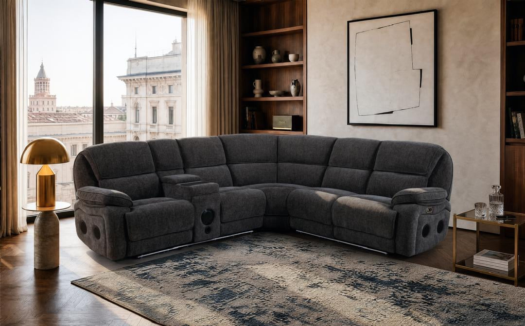 Moda Corner Electric Recliner Sofa