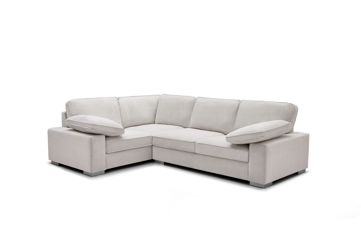 Ascot linene Corner sofa in Cream colour