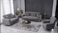 PRAG 3+2 or 3+2+1  SEATER SOFA IN CREAM & GREY COLOUR