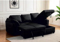 Francesca Chenille Fabric Corner Sofabed