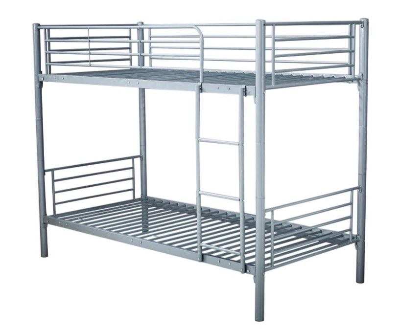Twin Metal Bunk Bed without mattress