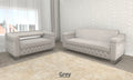 Ruby 3+2 Seater Sofa Set - LED Lights , Metal Legs , RollOver Bed , Under Storage , Full Memory Foam