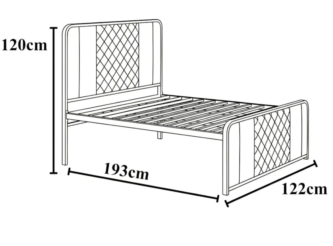 LED Bed Linen Fabric with Integrated Speaker & USB Charging in Headboard Storage Metal Ottoman Extra-strong Rods under Slats for Enhanced Lighting Ambiance and Convenience