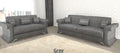 Sienna 3+2 Seater Sofa Set - LED Light , Full Memory Foam , Under Storage , Metal Legs , Roll Over Bed