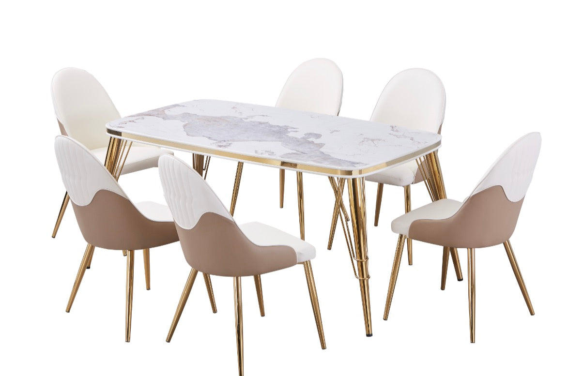 Nova Dining Table Modern Design - Comfortable Seating