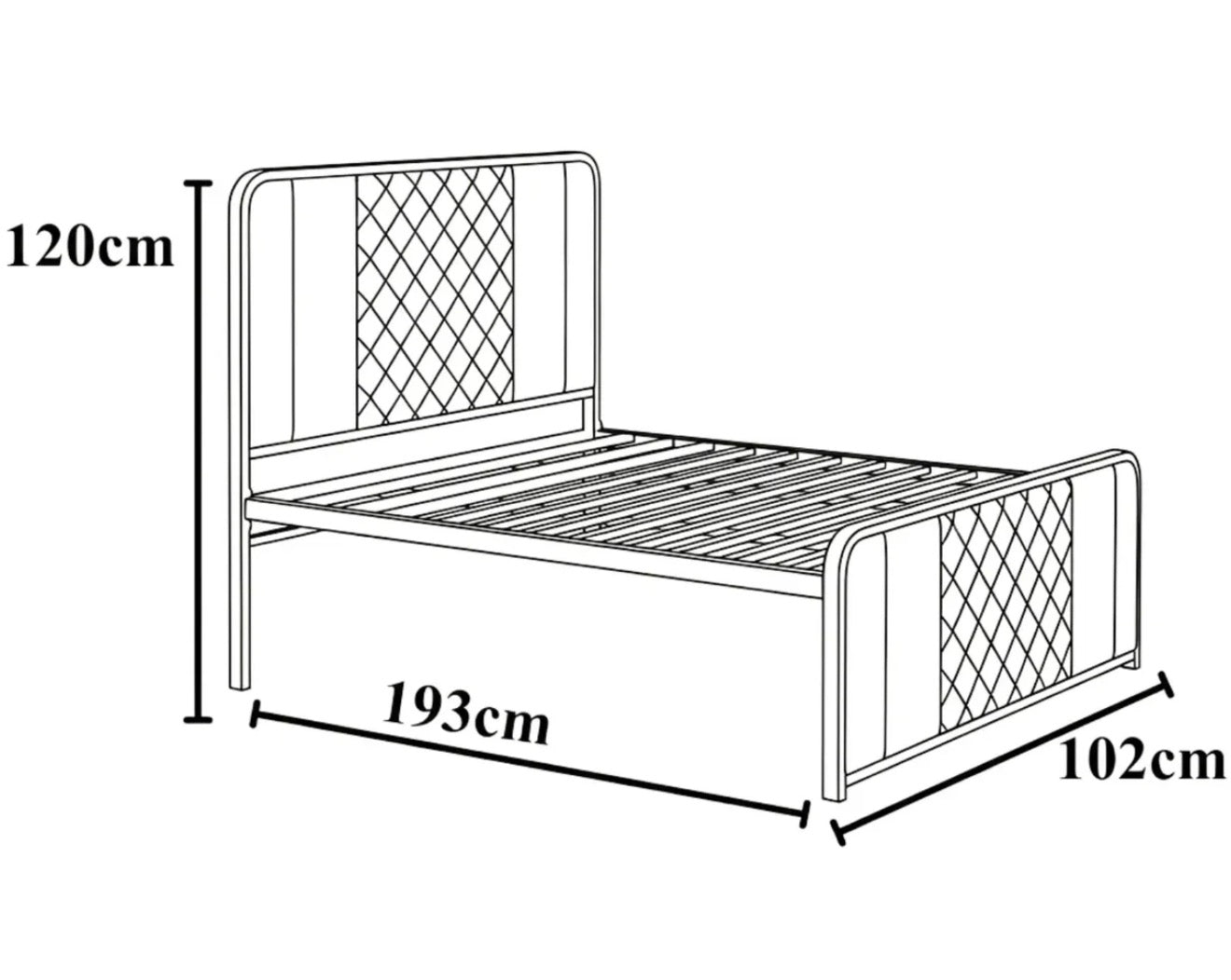 LED Bed Linen Fabric with Integrated Speaker & USB Charging in Headboard Storage Metal Ottoman Extra-strong Rods under Slats for Enhanced Lighting Ambiance and Convenience