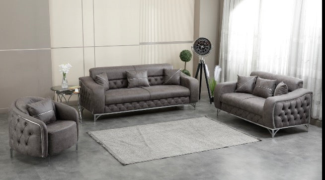ZENTARA SOFA 3+2 or 3+2+1  SEATER AND SOFA BED AVAILABLE IN GREY,CREAM & BROWN COLOUR