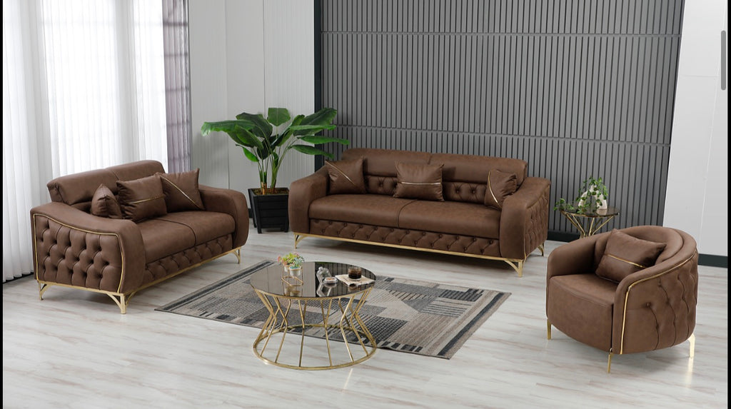 ZENTARA SOFA 3+2 or 3+2+1  SEATER AND SOFA BED AVAILABLE IN GREY,CREAM & BROWN COLOUR