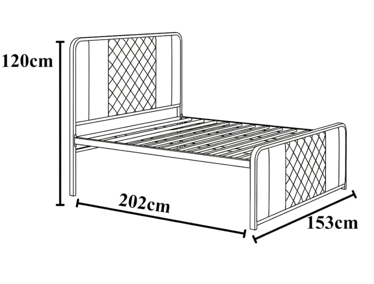 LED Bed Linen Fabric with Integrated Speaker & USB Charging in Headboard Storage Metal Ottoman Extra-strong Rods under Slats for Enhanced Lighting Ambiance and Convenience
