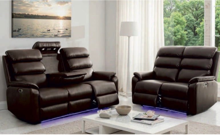 SANDIEGO LEATHER 3+2+1 SEATER SOFA