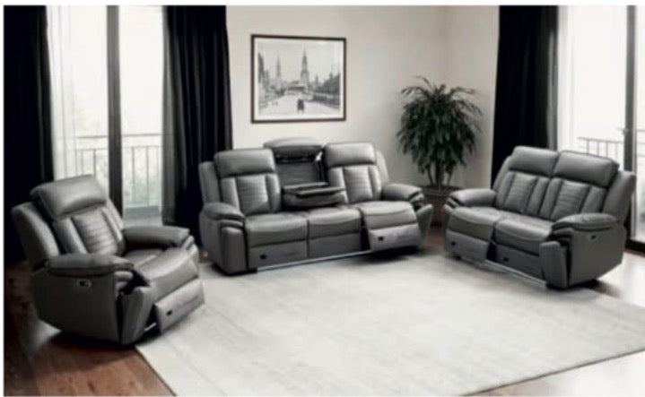 Savilla Tech Leather 3+2 & 3+2+1 Seater suite
