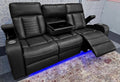 Tuacane Leather 3+2 Seater Sofa Set , Electric recliners, cupholders, USB charging, wireless charging, comfortable cinematic sofas, colour black or brown or grey