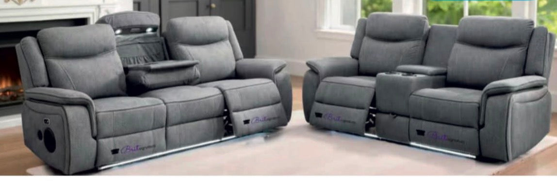Prada Fabric Suite 3+2 & 3+2+1 Seater Sofa