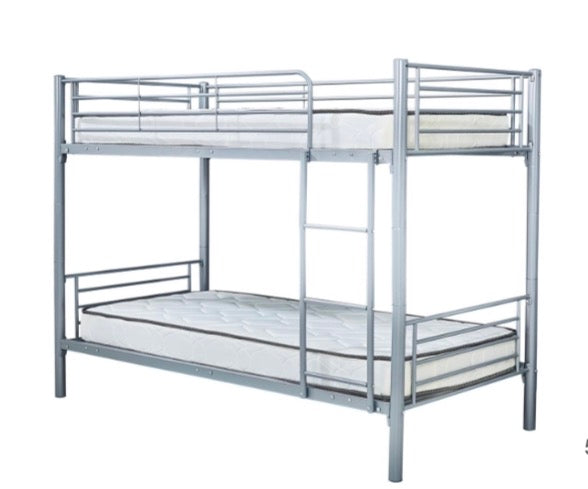 Twin Metal Bunk Bed without mattress