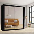 Chicagao Sliding Door Wardrobe - Modern Design for Easy Access & Stylish Storage Solution - Ideal for Organizing Clothes and Accessories