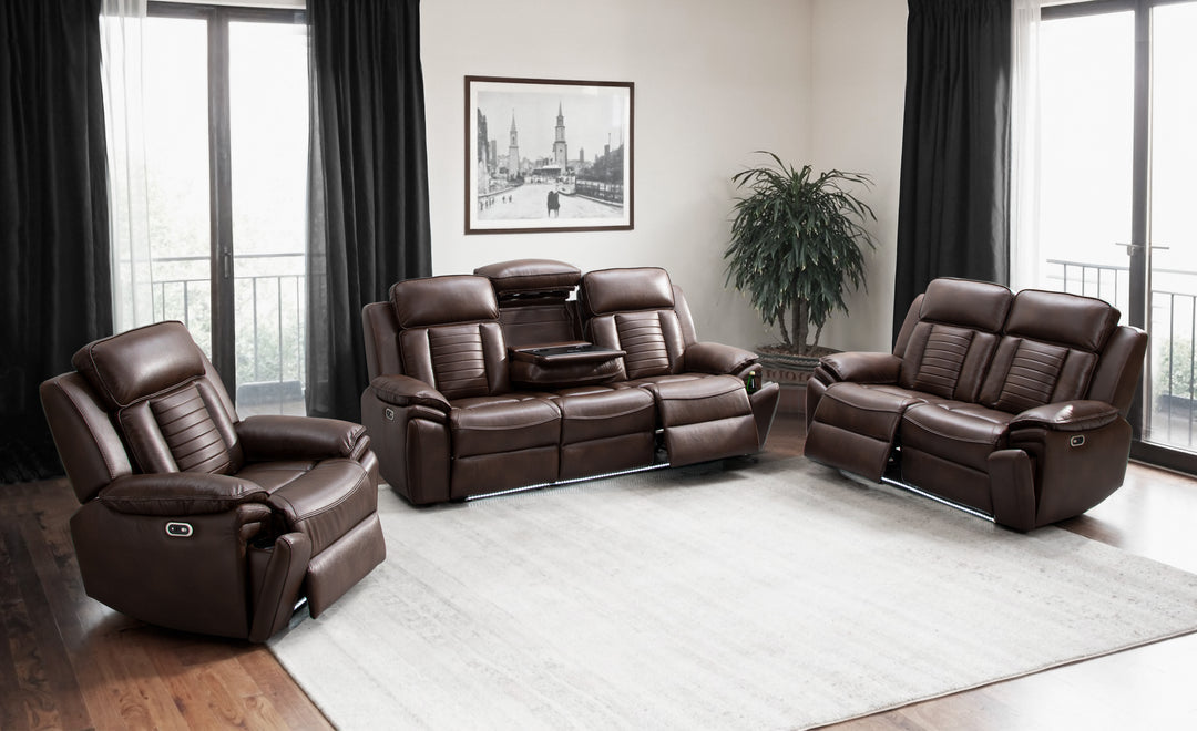 Savilla Tech Leather Sofa 3+2 & 3+2+1 Seater