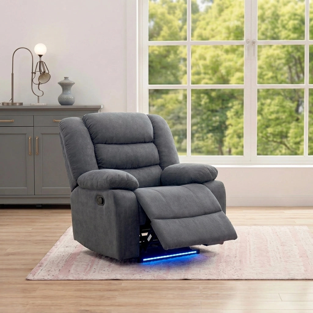 Sorrento Fabric Electric Recliner 3+2 Seater Sofa