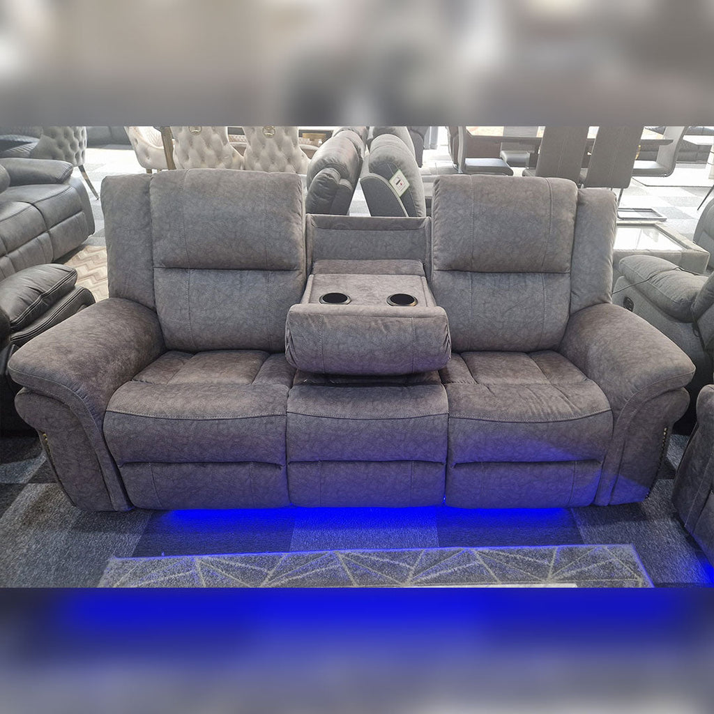 Berlin Fabric Recliner 3+2+1 OR 3+2 Seater Sofa