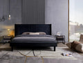 Lara Velvet King Bed Modern Design
