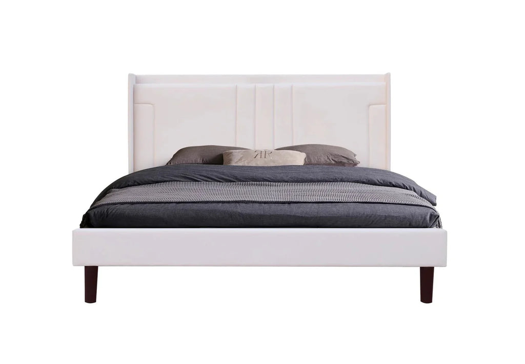 Lara Velvet King Bed Modern Design