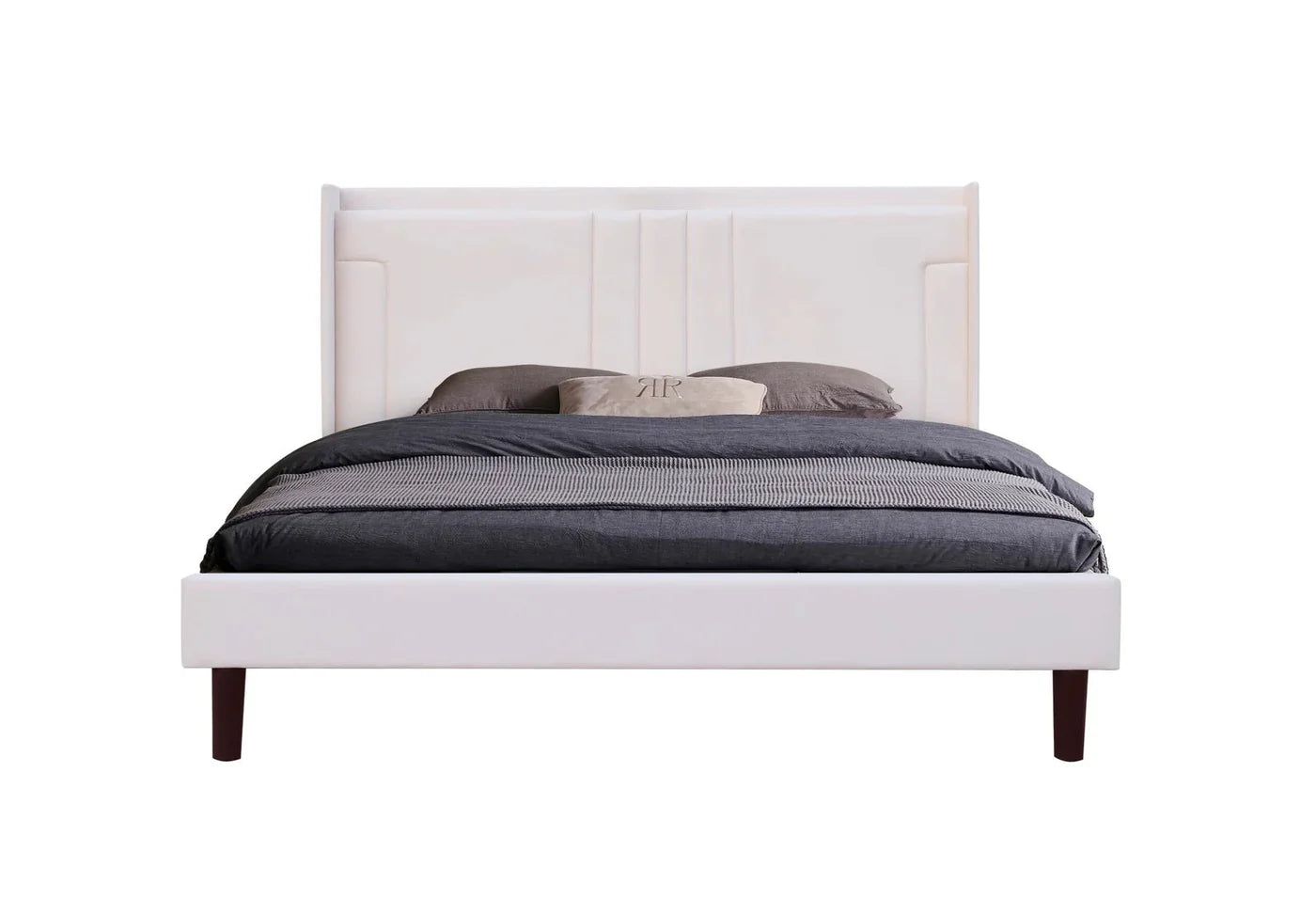 Lara Velvet King Bed Modern Design
