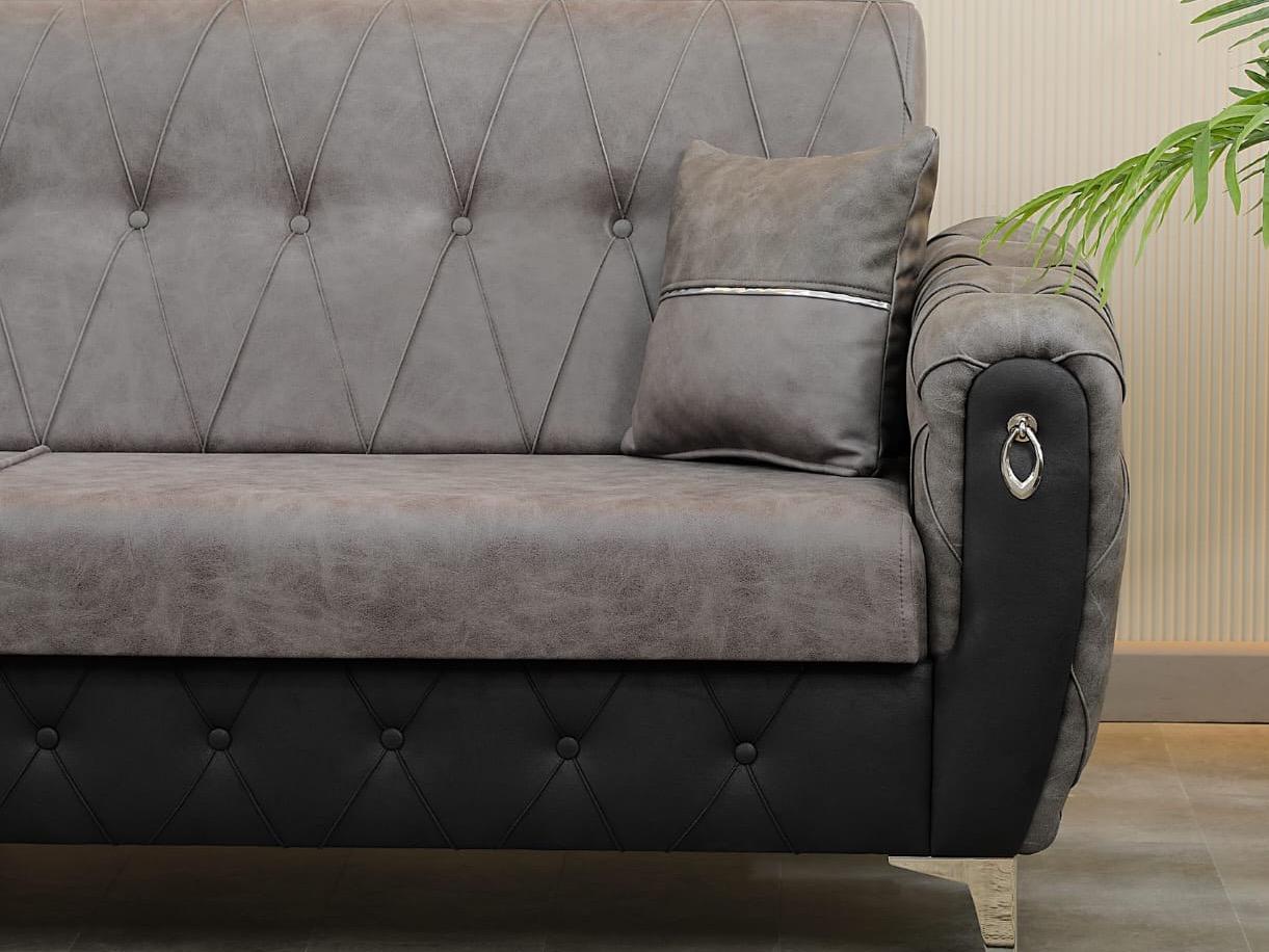 3+2 seater sofa bed - Suede materia - High quality yu