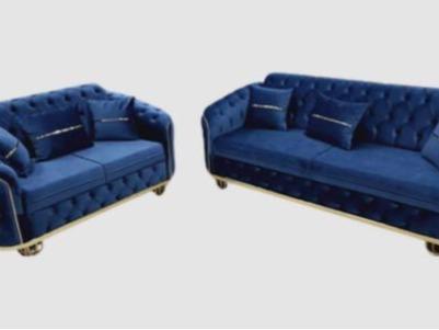 ALMIRA 3+2 or 3+2+1 SEATER SOFA AVAILABLE IN GREY,BLUE,MINK,BLACK & CREAM COLOURS