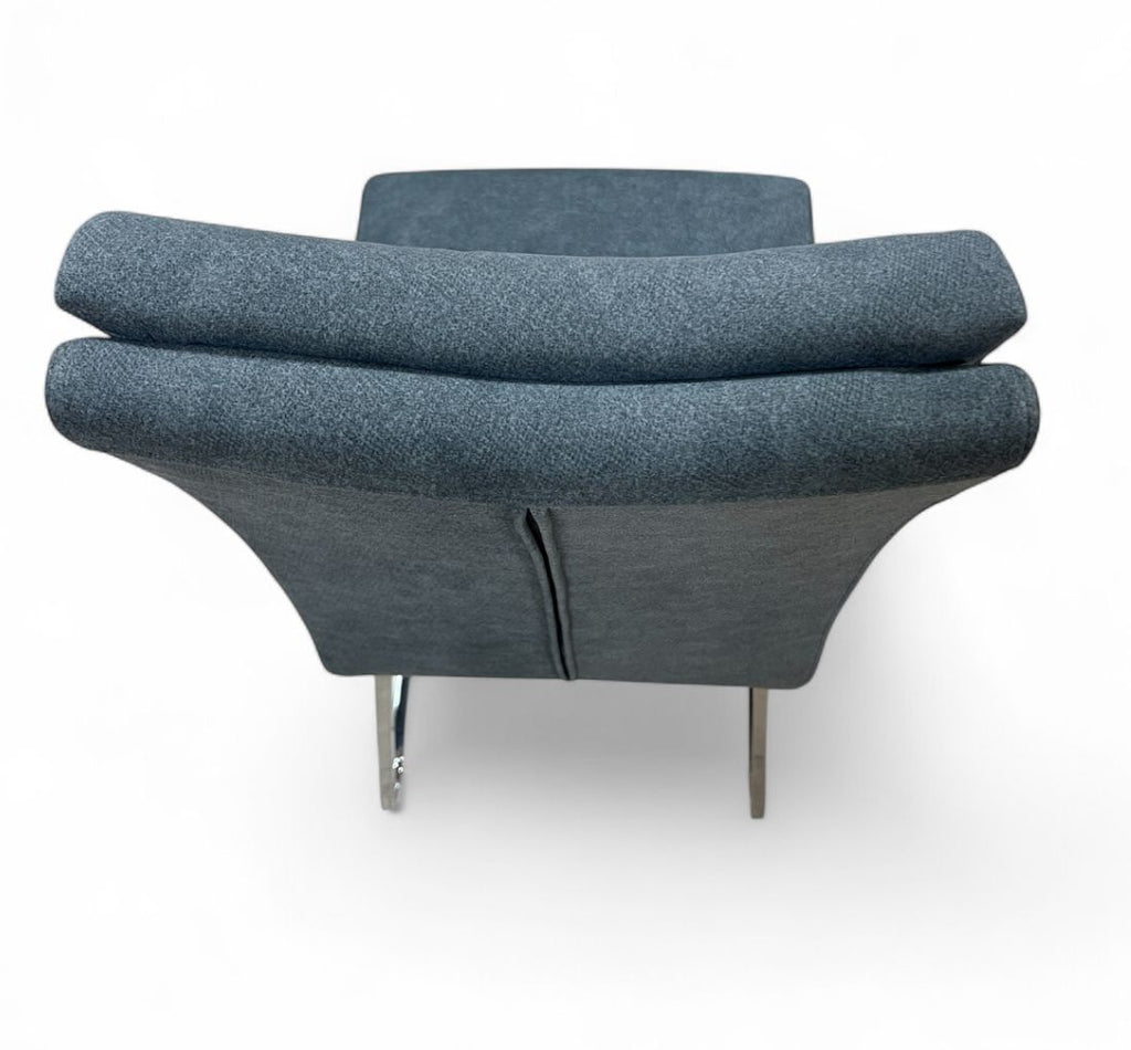 Elegant Grey Dining Chair - Simple Design with Armless Feature for Versatile Use in Any Home