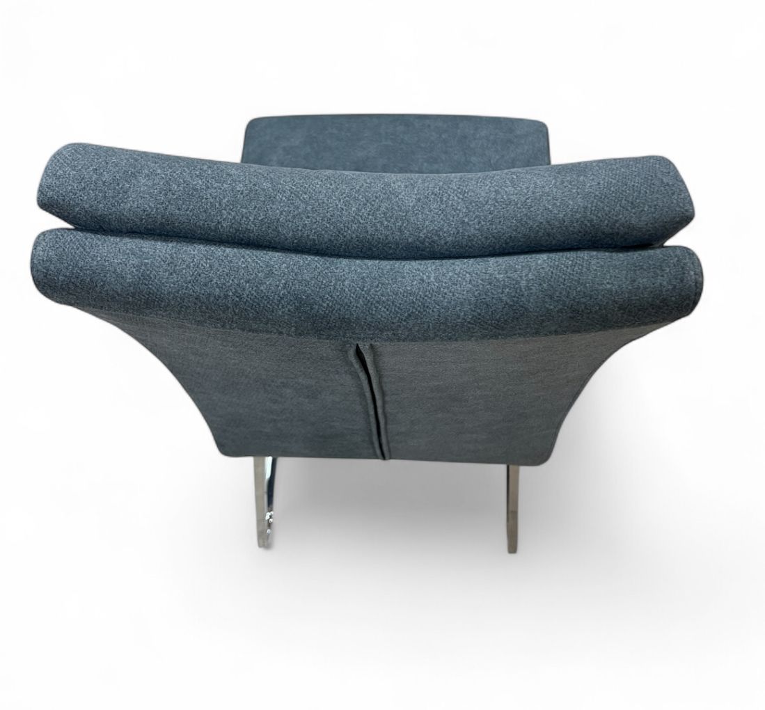 Elegant Grey Dining Chair - Simple Design with Armless Feature for Versatile Use in Any Home